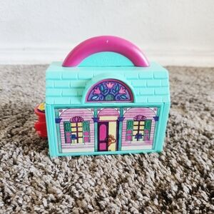 Vtg Galoob Pound Puppies Carry Along Happy Home Hideout Playset
